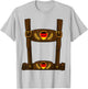 Oktoberfest Halloween Costume - Lederhosen T-Shirt - T-Shirt | Ash