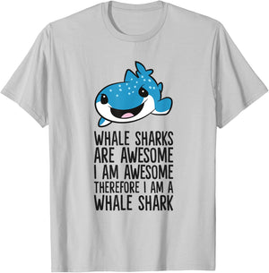 Whale Sharks Are Awesome I'm Awesome I'm a Whale Shark T-Shirt - T-Shirt | Ash