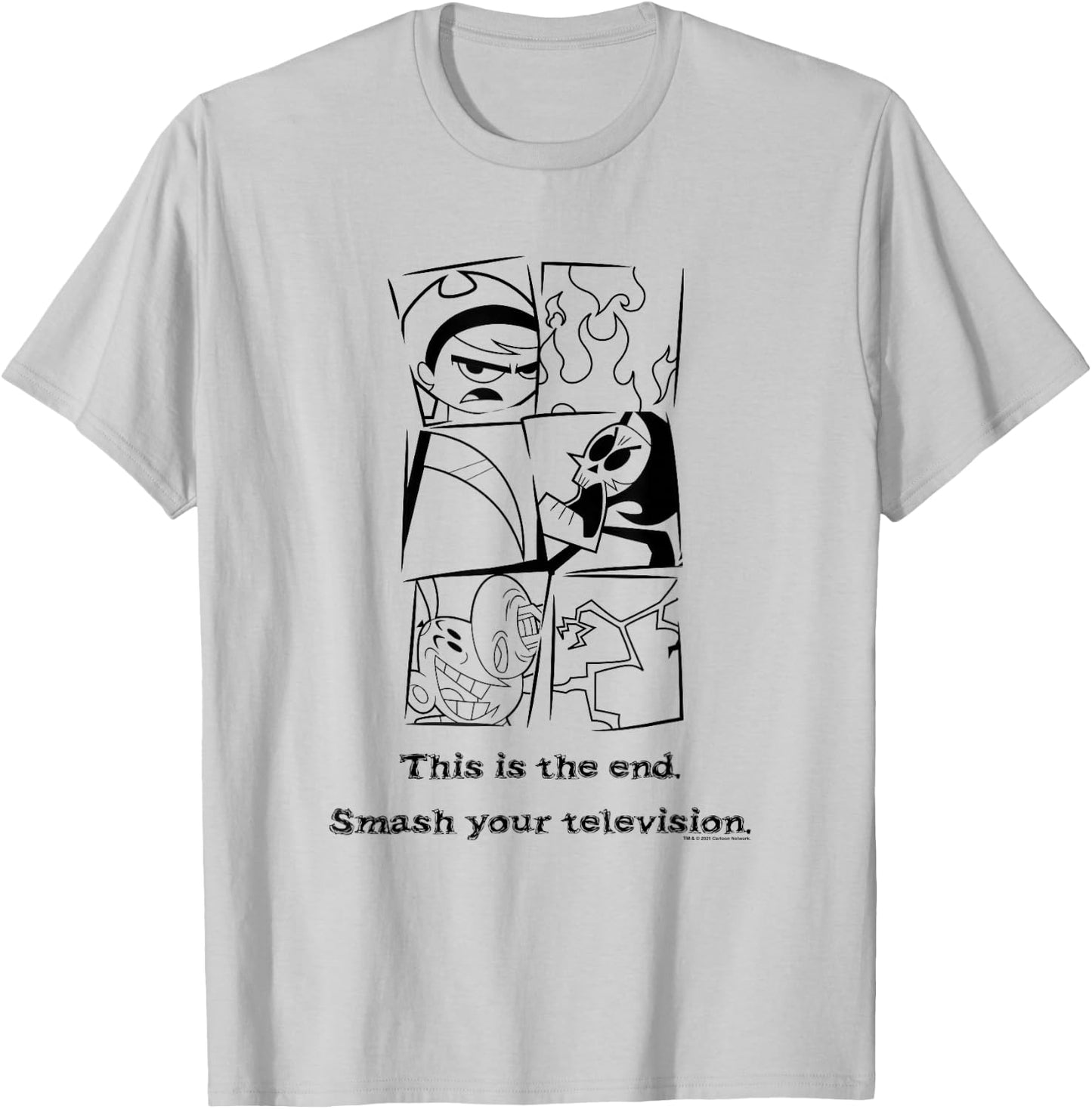 The Grim Adventures of Billy & Mandy This Is The End T-Shirt - T-Shirt | Ash