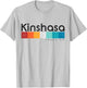 Kinshasa Congo D.R. Retro style Vintage Design T-Shirt - T-Shirt | Ash