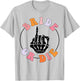 Bride Or Die Skeleton Hand Bride Finger Retro Bachelorette T-Shirt - T-Shirt | Ash