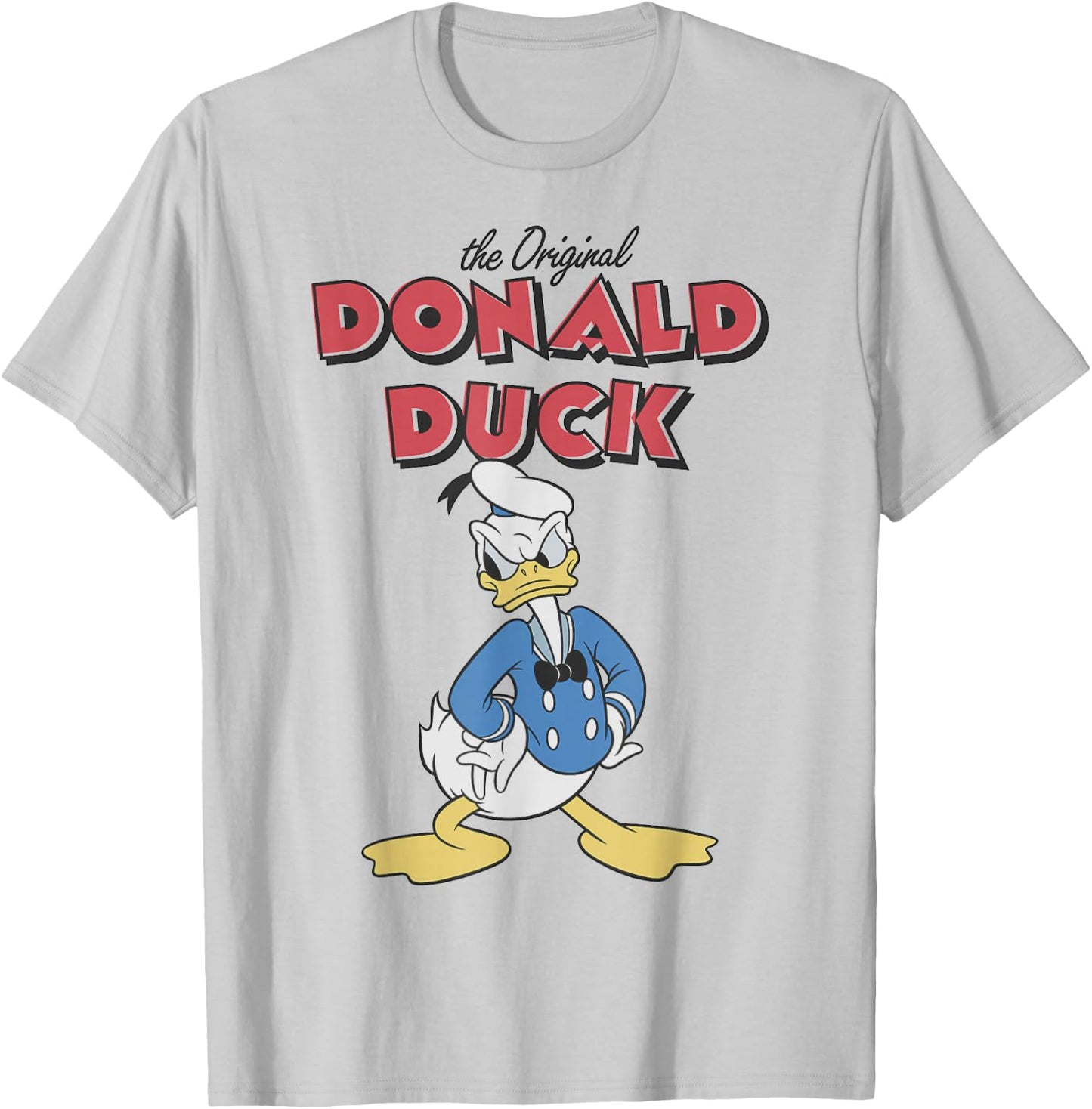 Disney Mickey and Friends Donald Duck The Original T-Shirt - T-Shirt | Ash