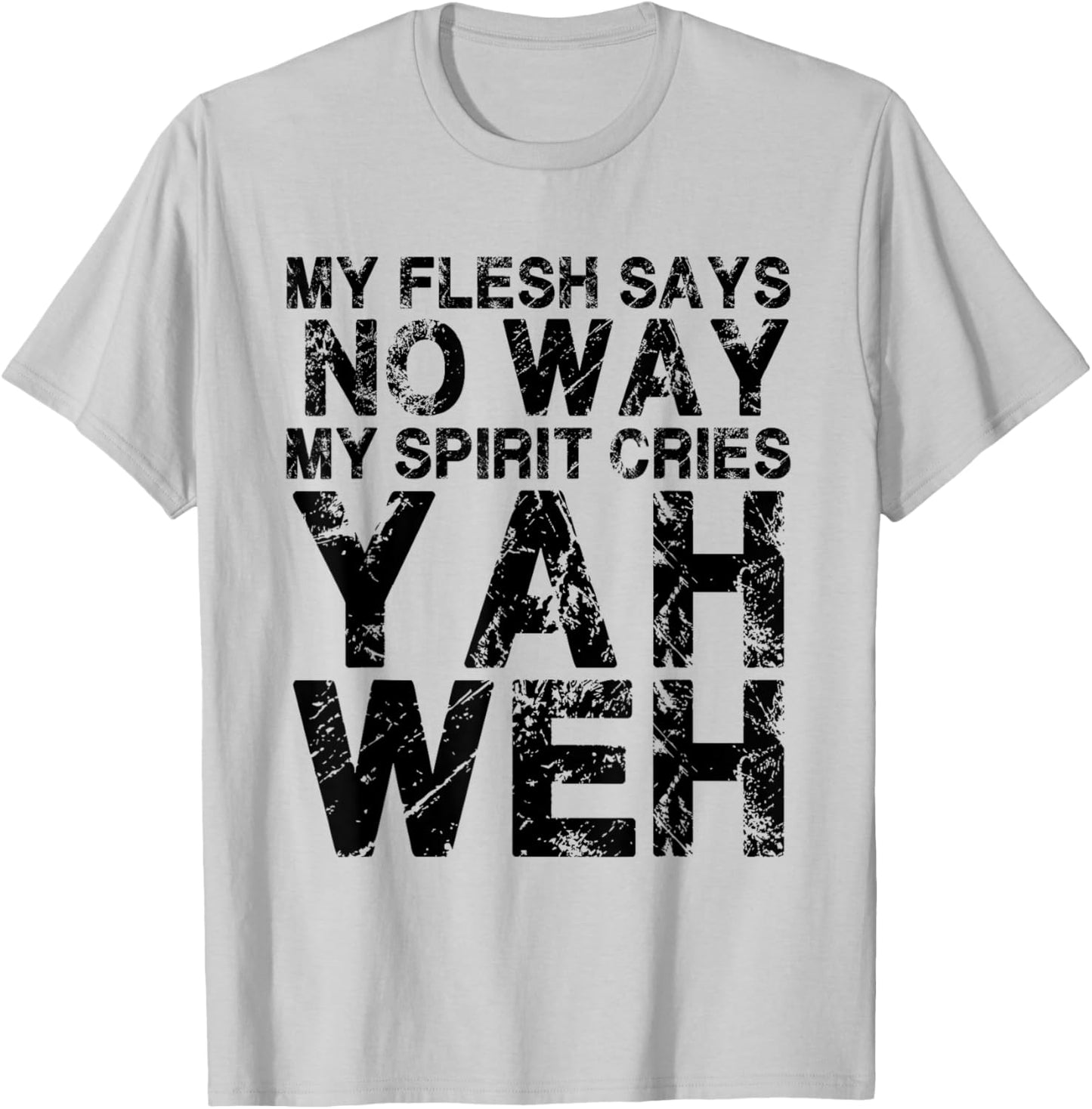 Yahweh Motivational. I can do all things through Christ T-Shirt - T-Shirt | Ash