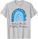 Blue Leopard Print Ribbon T-Shirt - T-Shirt | Ash