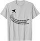 Phonetic Alphabet | Pilot Airplane Shirt T-Shirt - T-Shirt | Ash