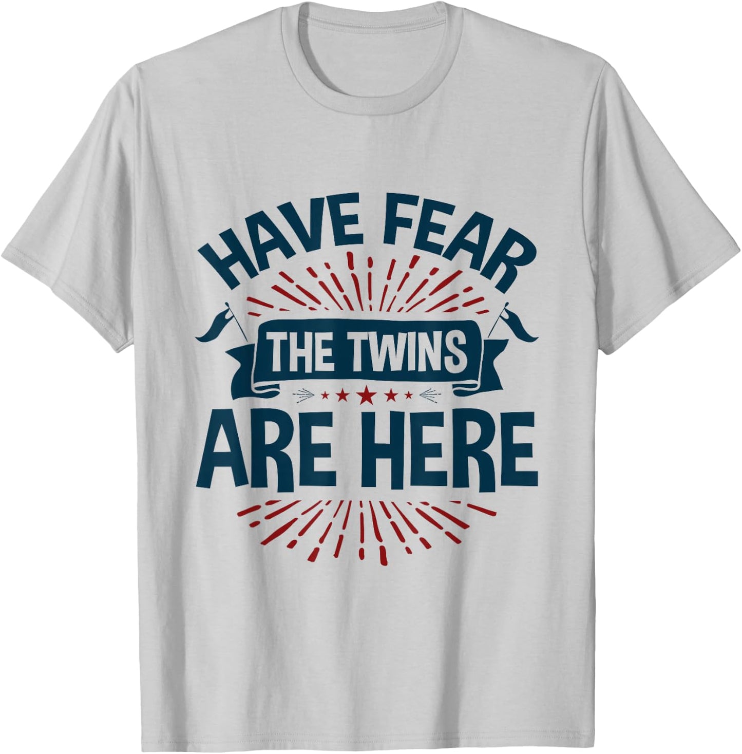 Twin Teens Fraternal Identical Matching Twins Are Here T-Shirt - T-Shirt | Ash