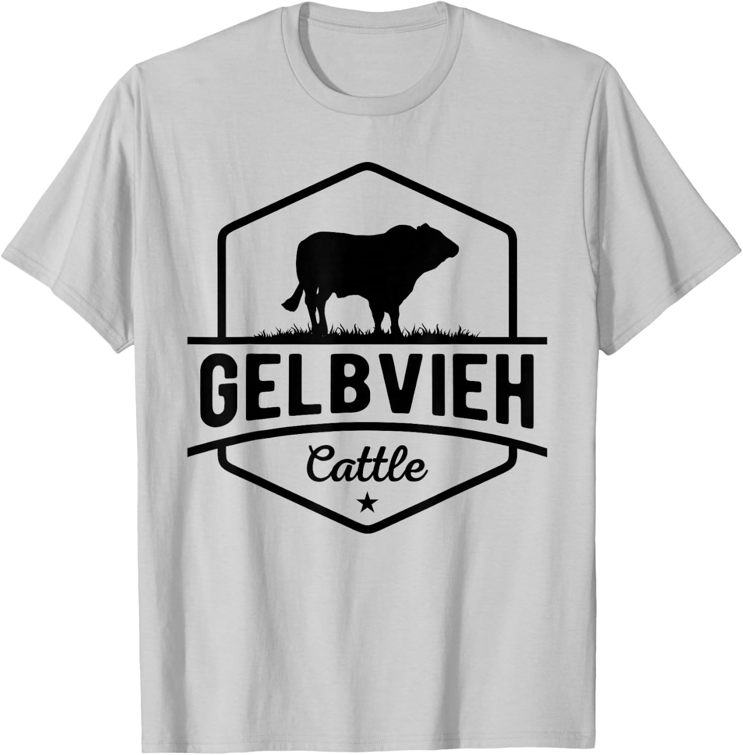 Cow Farmer - Gelbvieh Cattle T-Shirt - T-Shirt | Ash