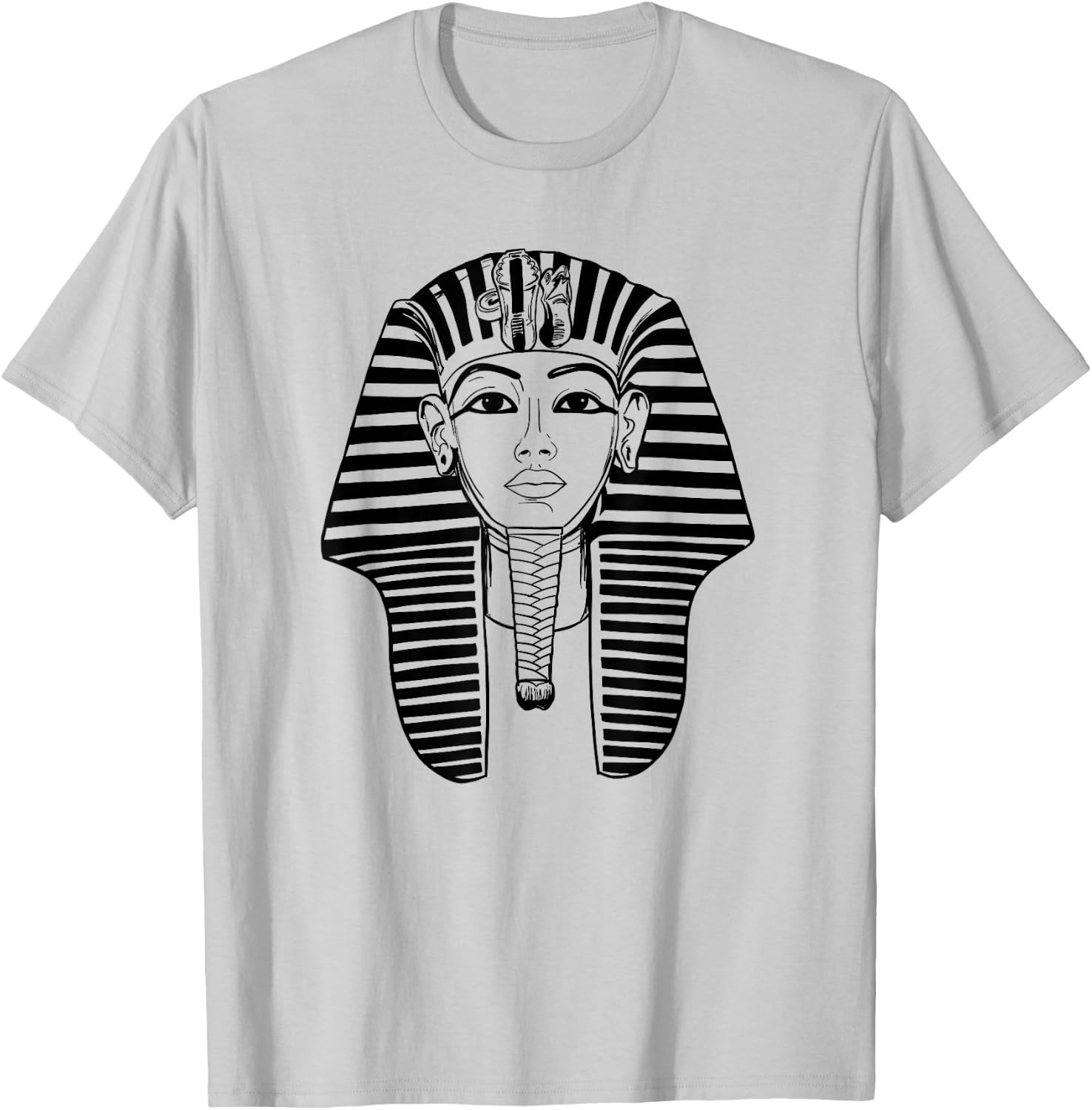 King Pharaoh Tutankhamun King TUT Pharaoh Ancient Egyptian T-Shirt - T-Shirt | Ash