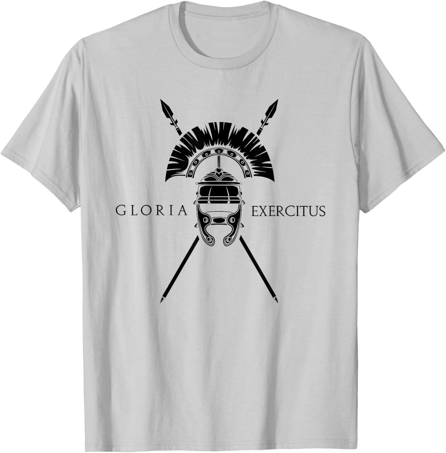 Roman Centurion Gloria Exercitus T-Shirt - T-Shirt | Ash
