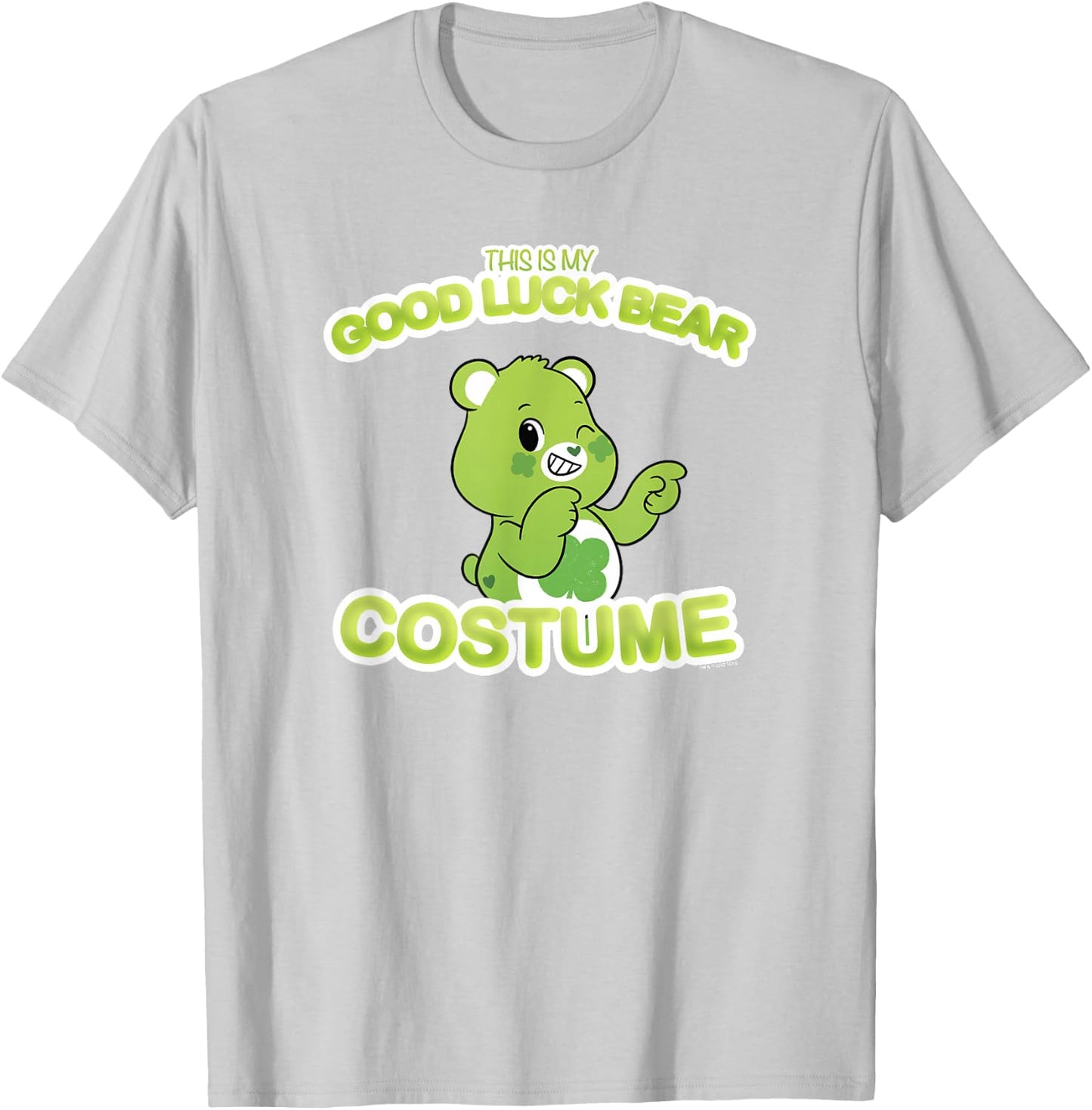 Care Bears Halloween This is My Good Luck Bear Costume T-Shirt - T-Shirt | Ash