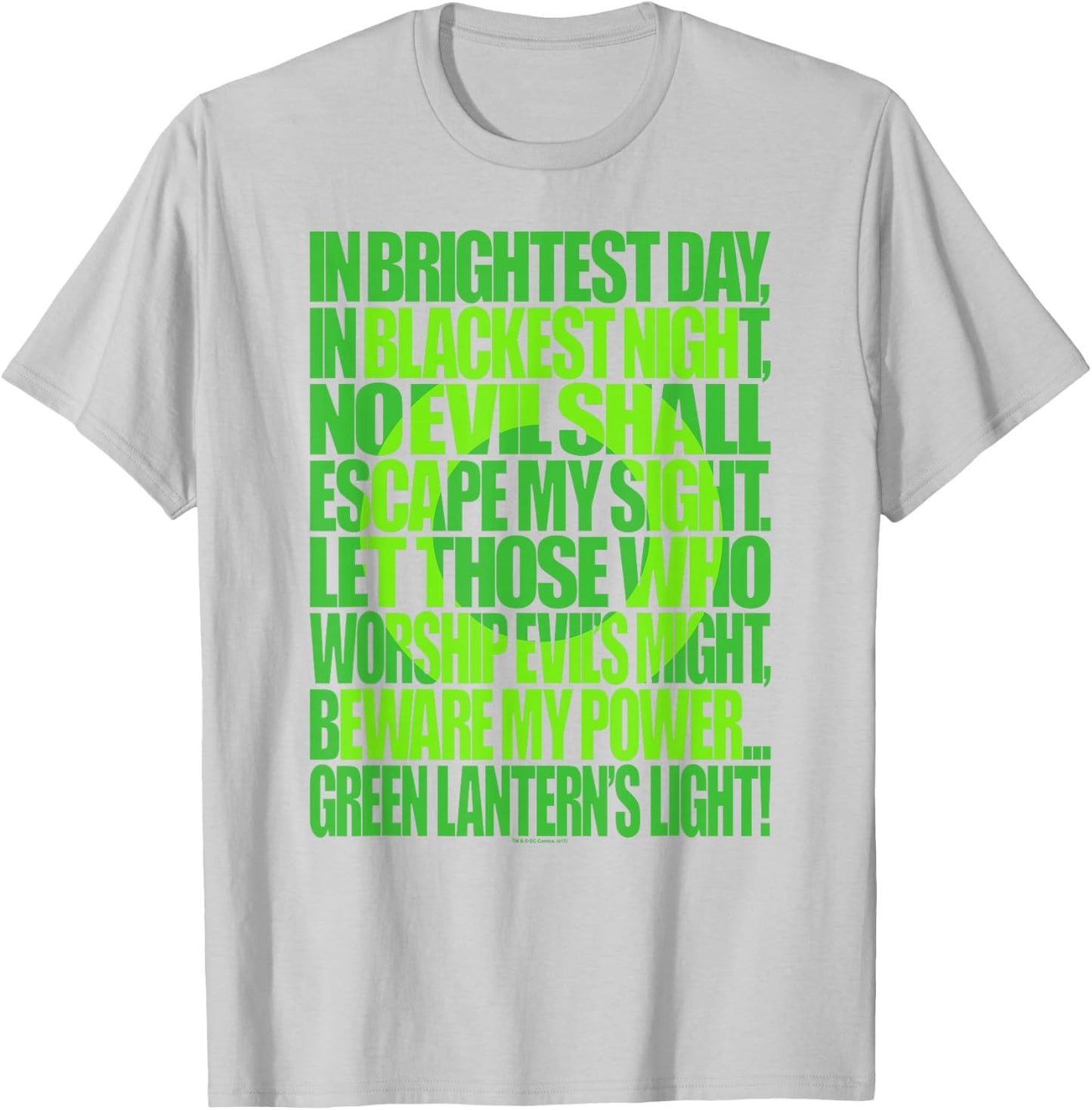 Green Lantern In Brightest Day Oath T-Shirt - T-Shirt | Ash