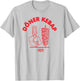 Döner Kebap Shirt, Kebab Cook & Kebab Skewer & Sandwich Logo T-Shirt - T-Shirt | Ash
