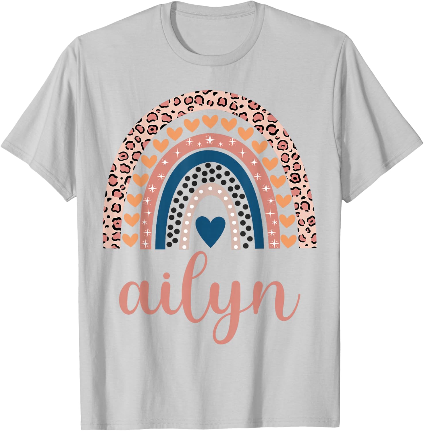 Ailyn Ailyn Name Birthday Shirt Gift T-Shirt - T-Shirt | Ash