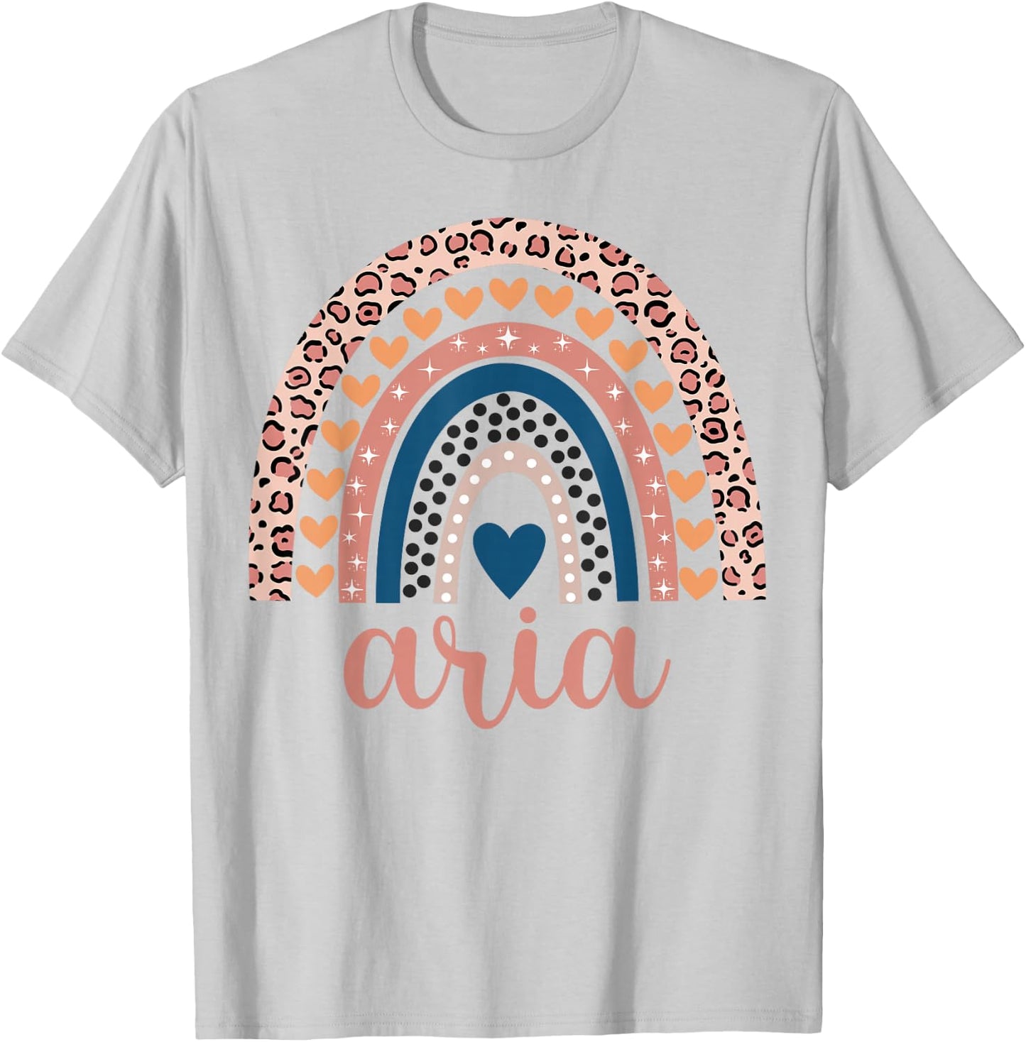 Aria Aria Name Birthday Shirt Gift T-Shirt - T-Shirt | Ash