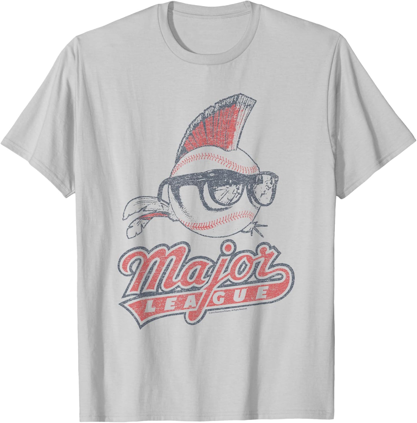 Major League Vintage Logo T-Shirt - T-Shirt | Ash