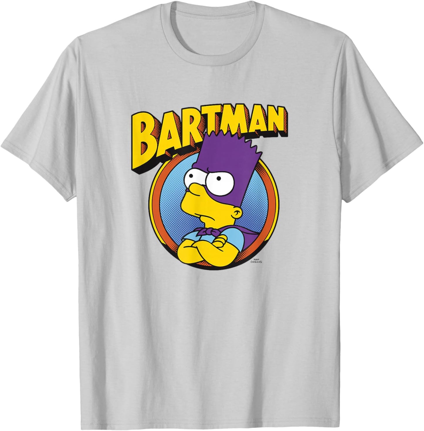 The Simpsons Bartman Hero Shot T-Shirt - T-Shirt | Ash