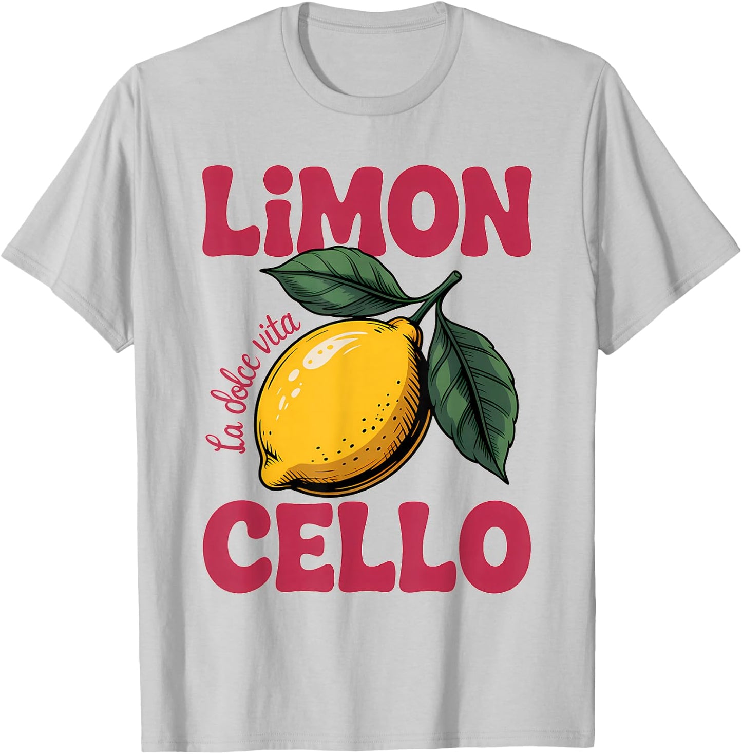 Lemon Liqueur Refreshing Delicious Italy Drink Limoncello T-Shirt - T-Shirt | Ash