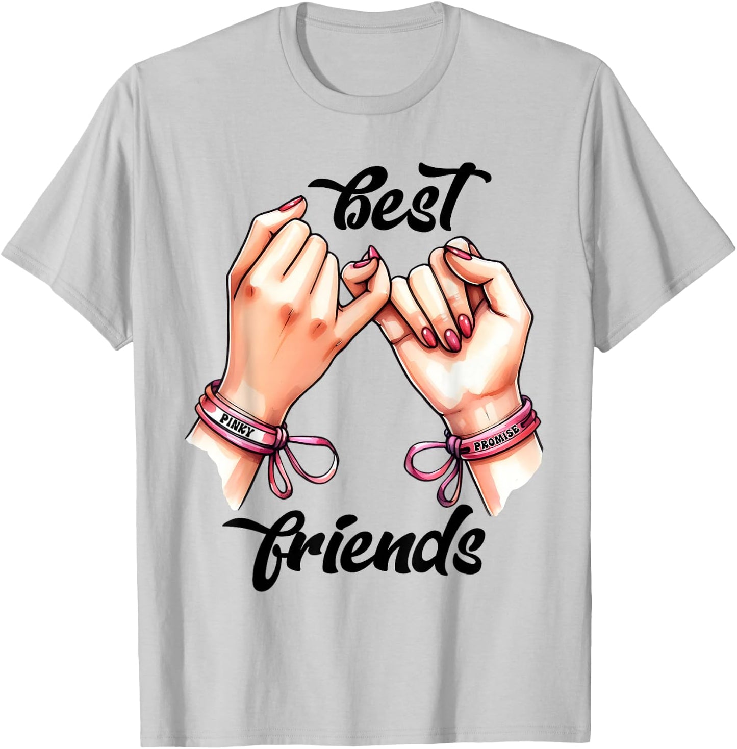 BFF Spirit Week Girls Besties Matching T-Shirt - T-Shirt | Ash