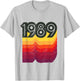Birthday 80s Style Retro 1989 T-Shirt - T-Shirt | Ash