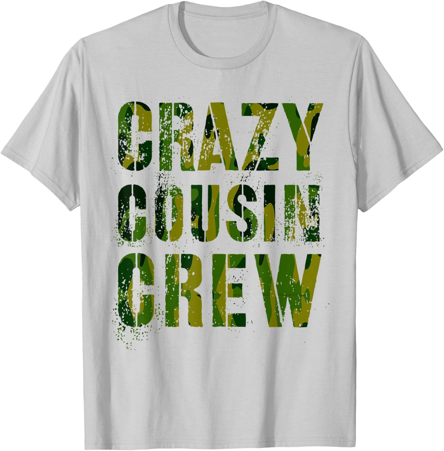 CRAZY COUSIN CREW Camo Funny Mawmaw Pawpaw Reeducation T-Shirt - T-Shirt | Ash