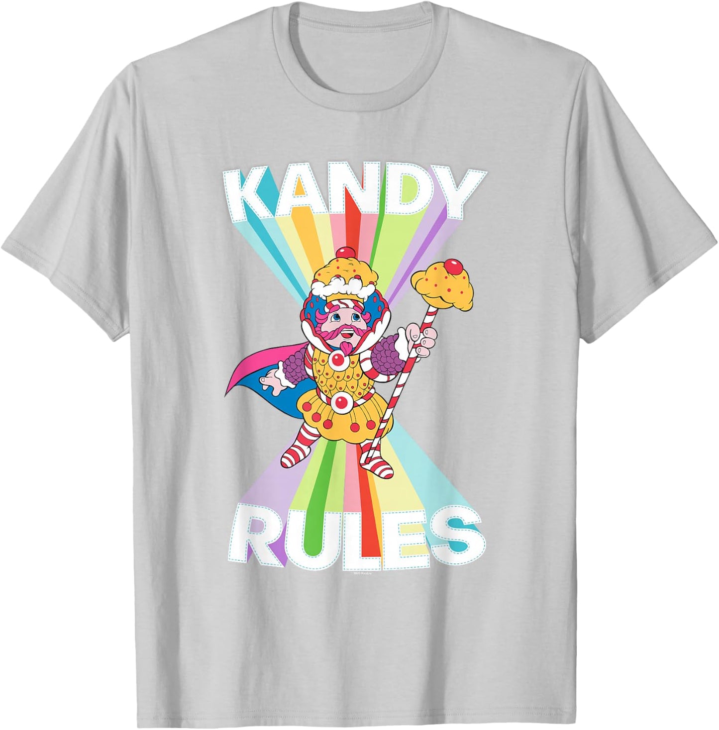 Candy Land Kandy King Rules T-Shirt - T-Shirt | Ash