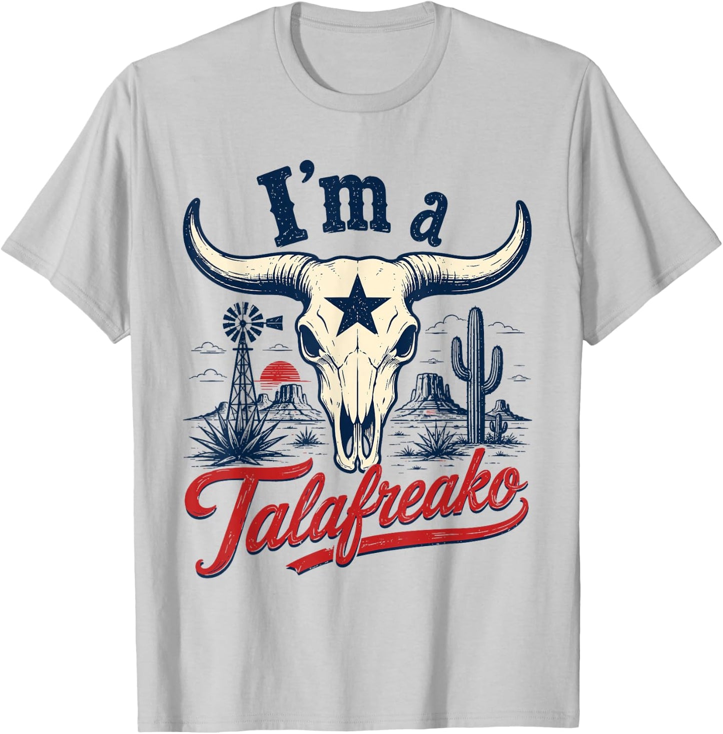 I'm a Talafreako Texas Retro Talarico for Senate T-Shirt - T-Shirt | Ash