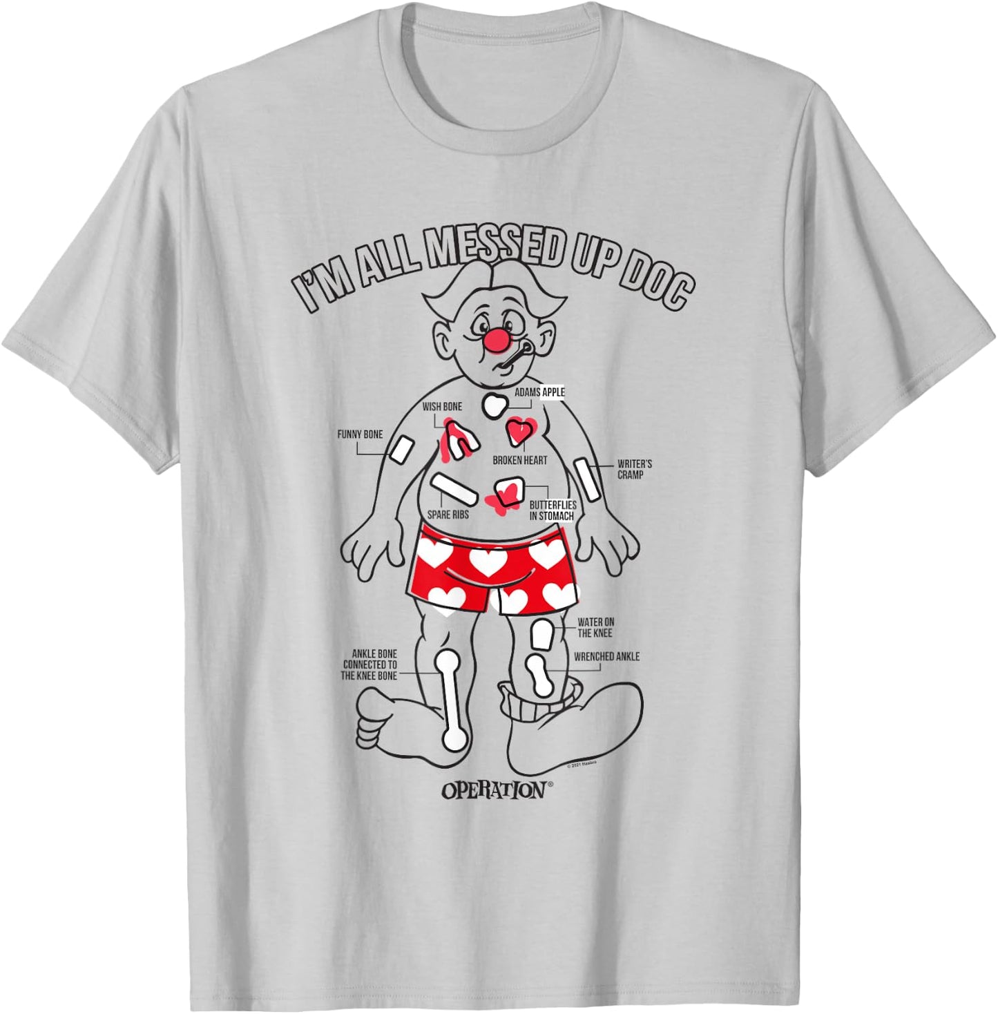 Operation I'm All Messed Up Doc T-Shirt - T-Shirt | Ash