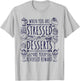 Stressed Spelled Backwards Is Desserts Just Sweets Love Sign T-Shirt - T-Shirt | Ash