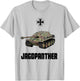 Jagdpanther German Tank Destroyer WW2 Military Vehicle T-Shirt - T-Shirt | Ash