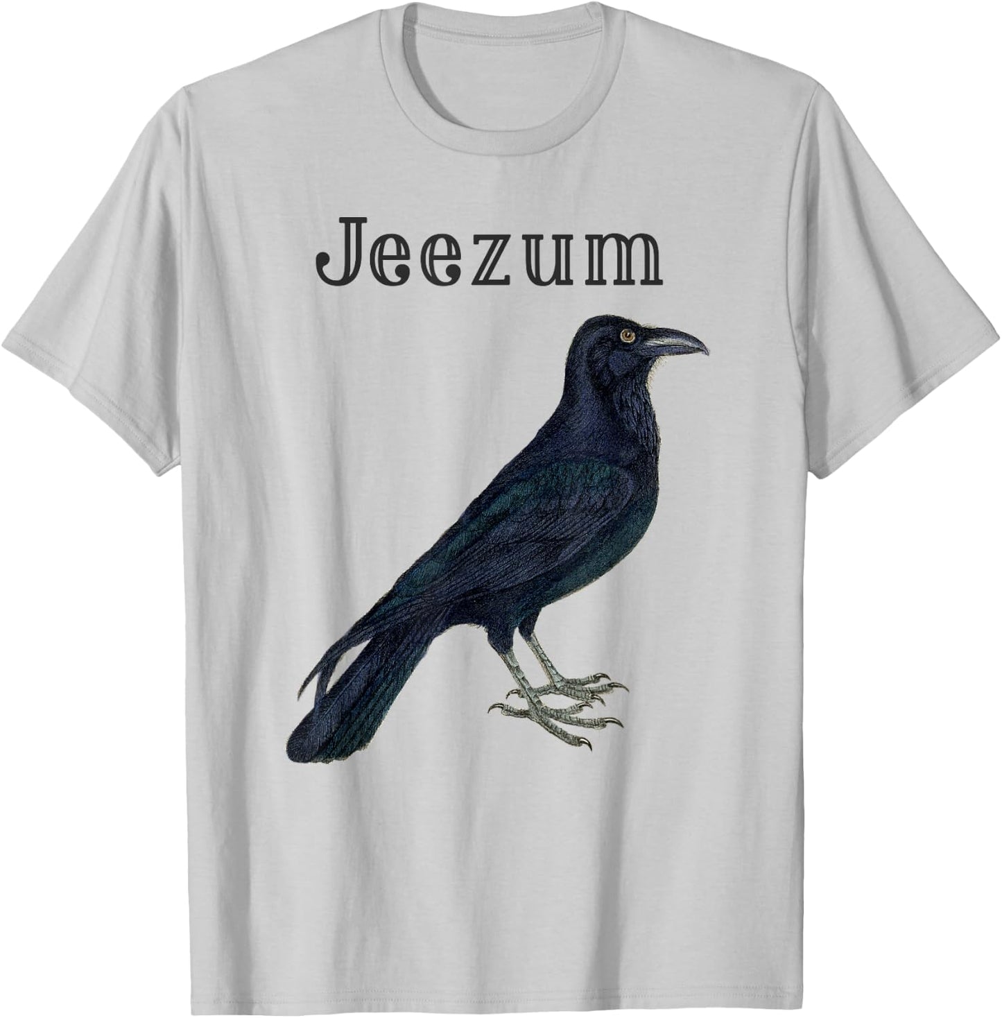Jeezum Crow , Adult, Men, Women, Youth, Kids T-Shirt - T-Shirt | Ash