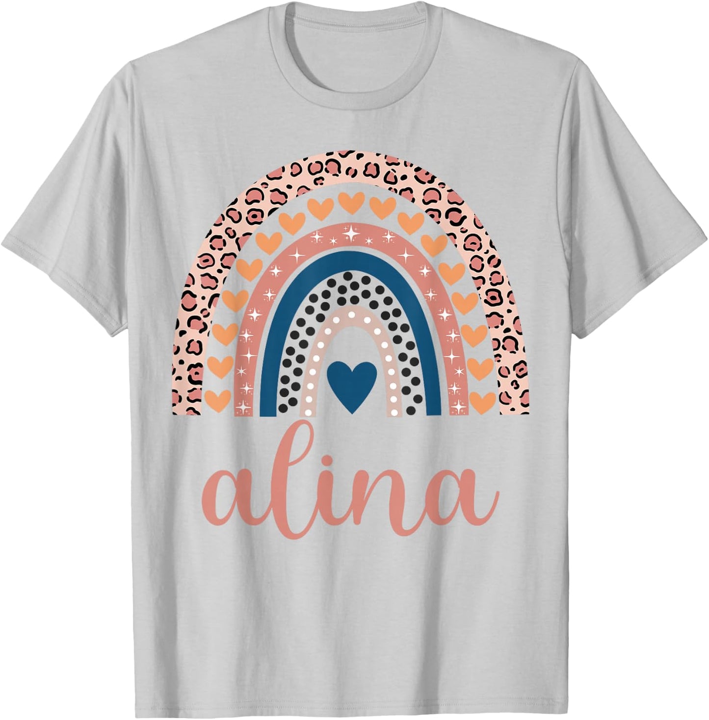 Alina Alina Name Birthday Shirt Gift T-Shirt - T-Shirt | Ash