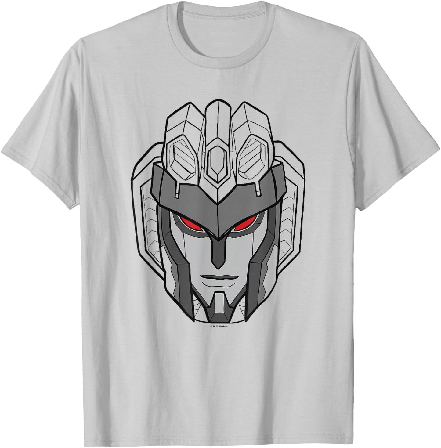 Transformers Starscream Big Face T-Shirt - T-Shirt | Ash