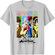 Avatar: The Last Airbender Group Character Panels Small T-Shirt - T-Shirt | Ash