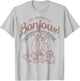 Disney The Aristocats Bojour Picture Purrfect T-Shirt - T-Shirt | Ash