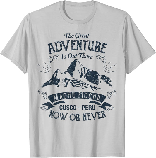 Vintage Peru Shirt Cusco Machu Picchu Llama Jersey Souvenir T-Shirt - T-Shirt | Ash