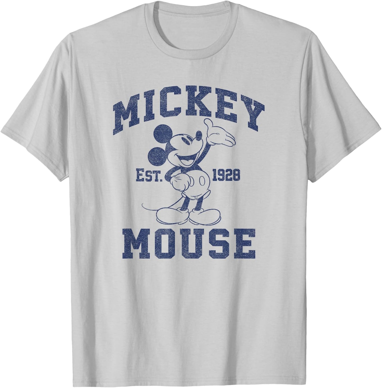 Disney Mickey Classic Mickey Vintage 1928 Poster T-Shirt - T-Shirt | Ash