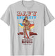 Davy Crockett Texas Alamo Cowboy Vintage Souvenir T-Shirt - T-Shirt | Ash