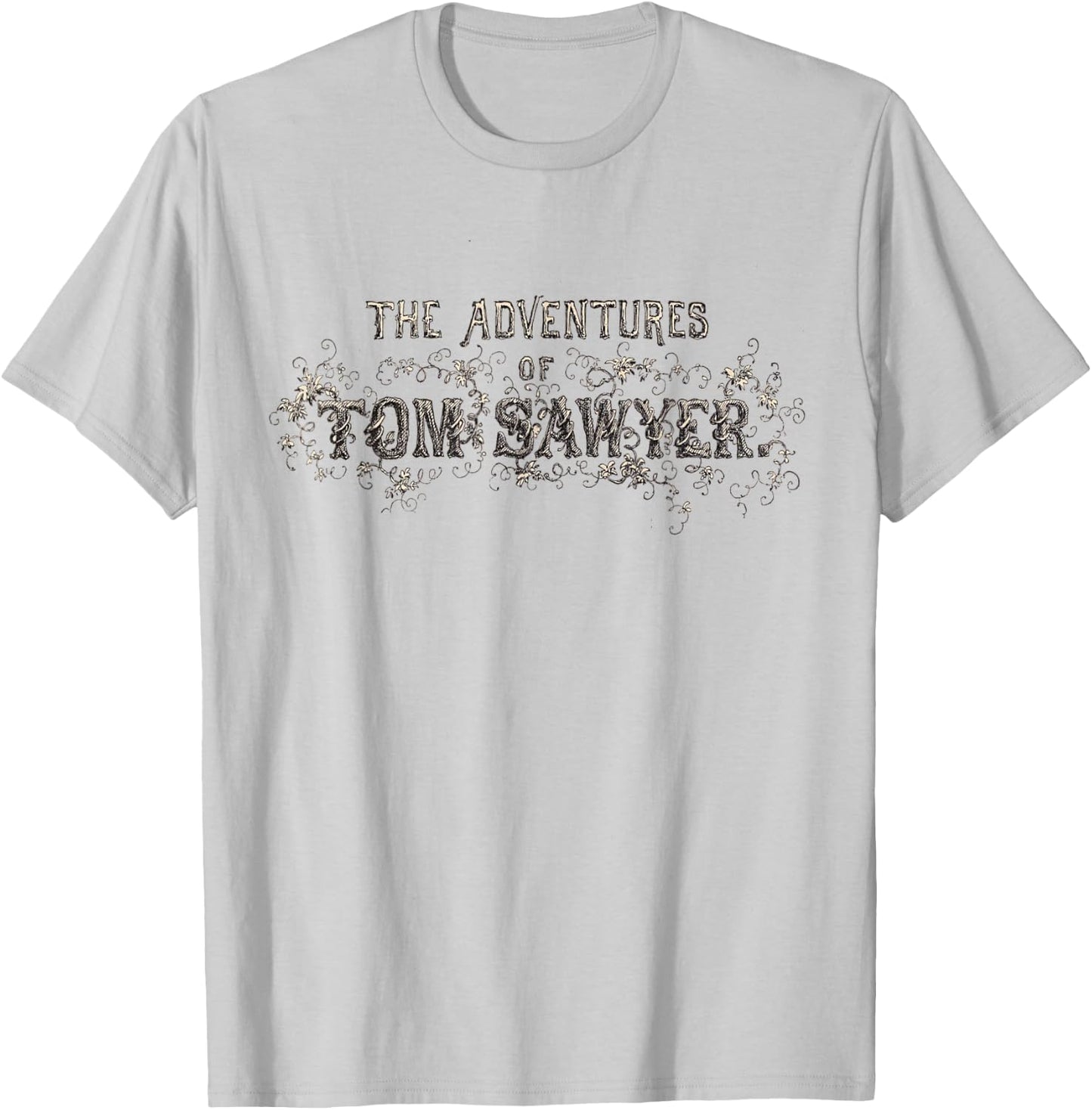 Tom Sawyer Adventures Title Page T-Shirt - T-Shirt | Ash