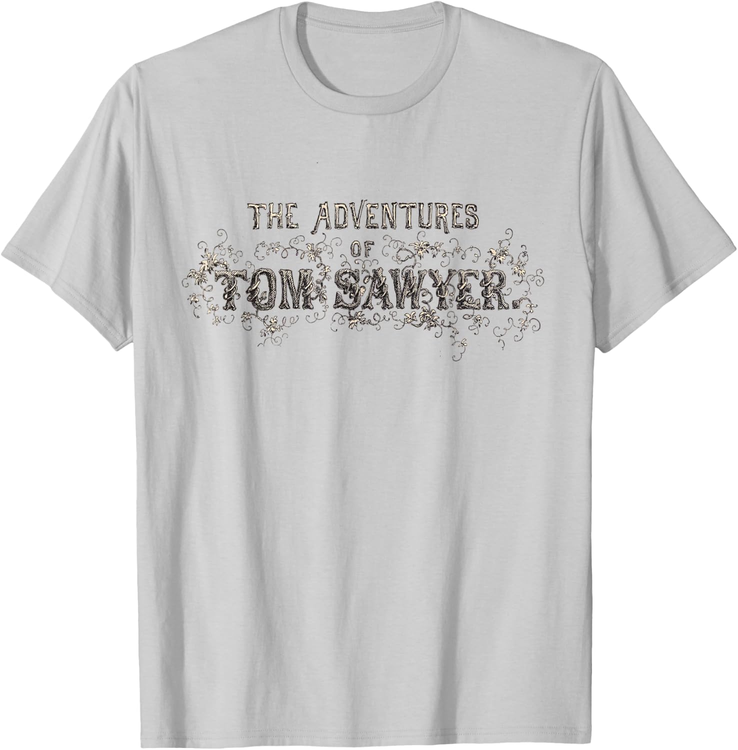 Tom Sawyer Adventures Title Page T-Shirt - T-Shirt | Ash