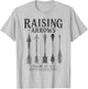 Dad Raising Arrows Fathers Day Christian Dad Husband T-Shirt - T-Shirt | Ash