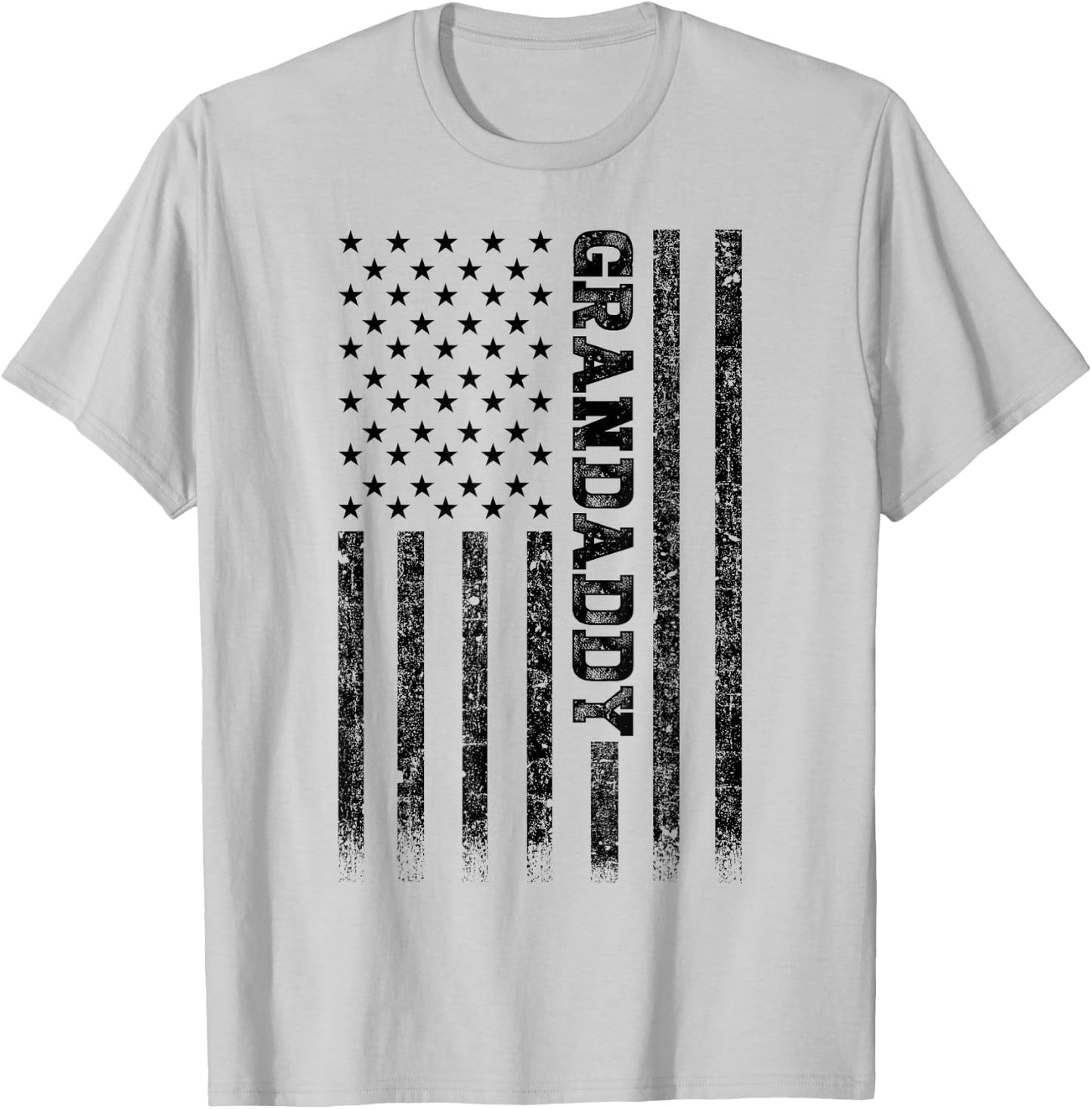 Grandaddy American Flag Women Kids Men T-Shirt - T-Shirt | Ash
