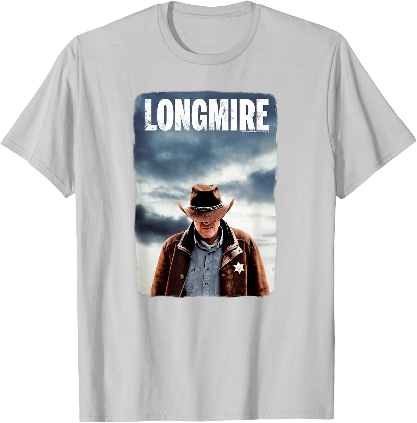Longmire Poster T-Shirt - T-Shirt | Ash