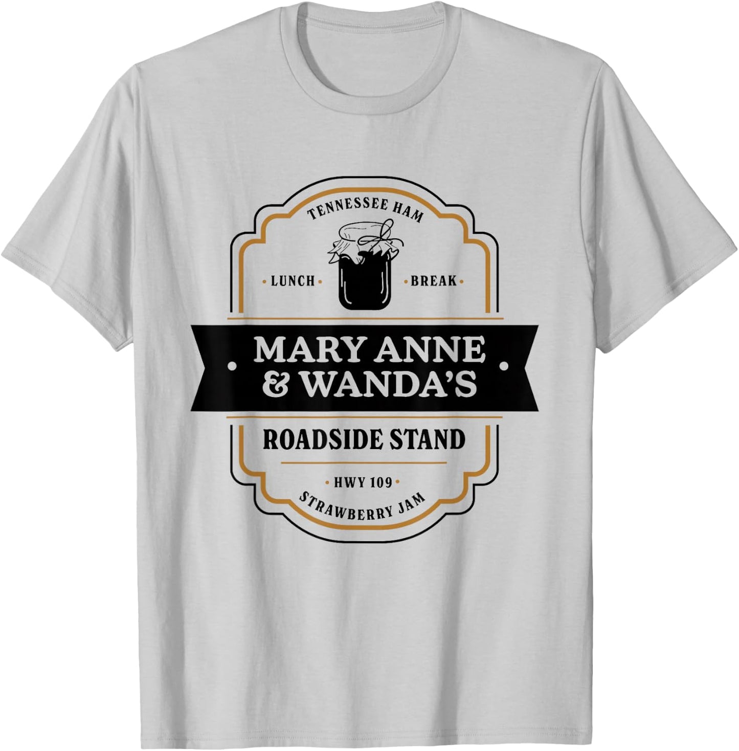 Mary Anne and Wanda farmers market Tennessee ham T-Shirt - T-Shirt | Ash
