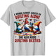 A Woman Cannot Survive On Quilting Alone She Also Needs T-Shirt - T-Shirt | Ash