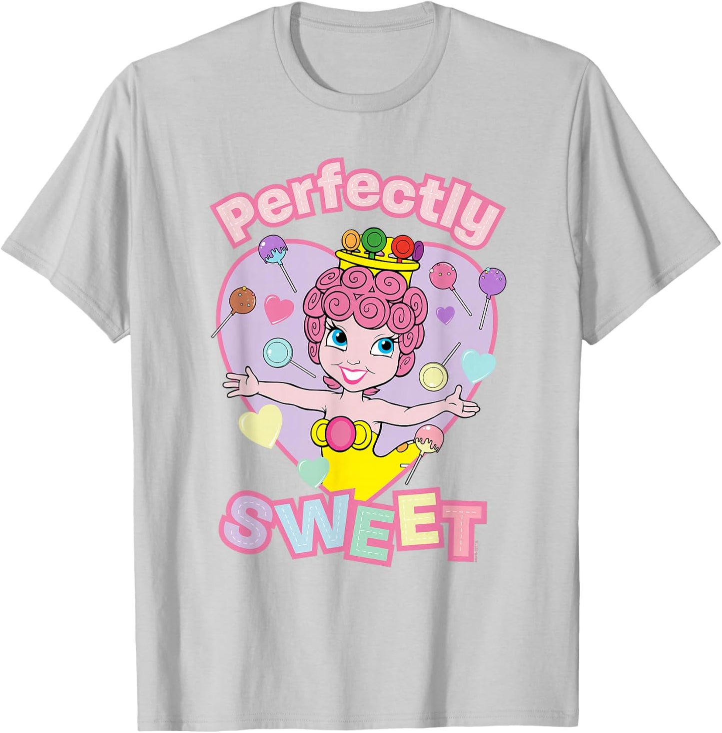 Candy Land Perfectly Sweet T-Shirt - T-Shirt | Ash