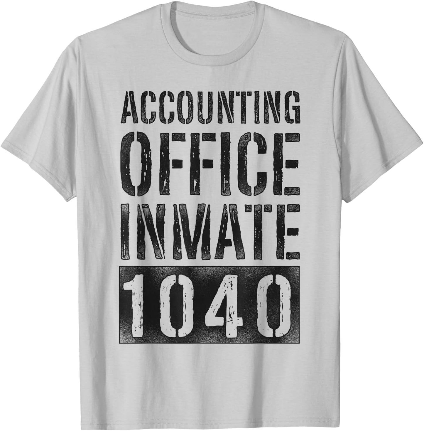 Accountant Bookkeeper Accounting Prison Jail Halloween T-Shirt - T-Shirt | Ash