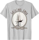 "Sailing Soul" Sailboat Reflections Sailors and Sailing T-Shirt - T-Shirt | Ash