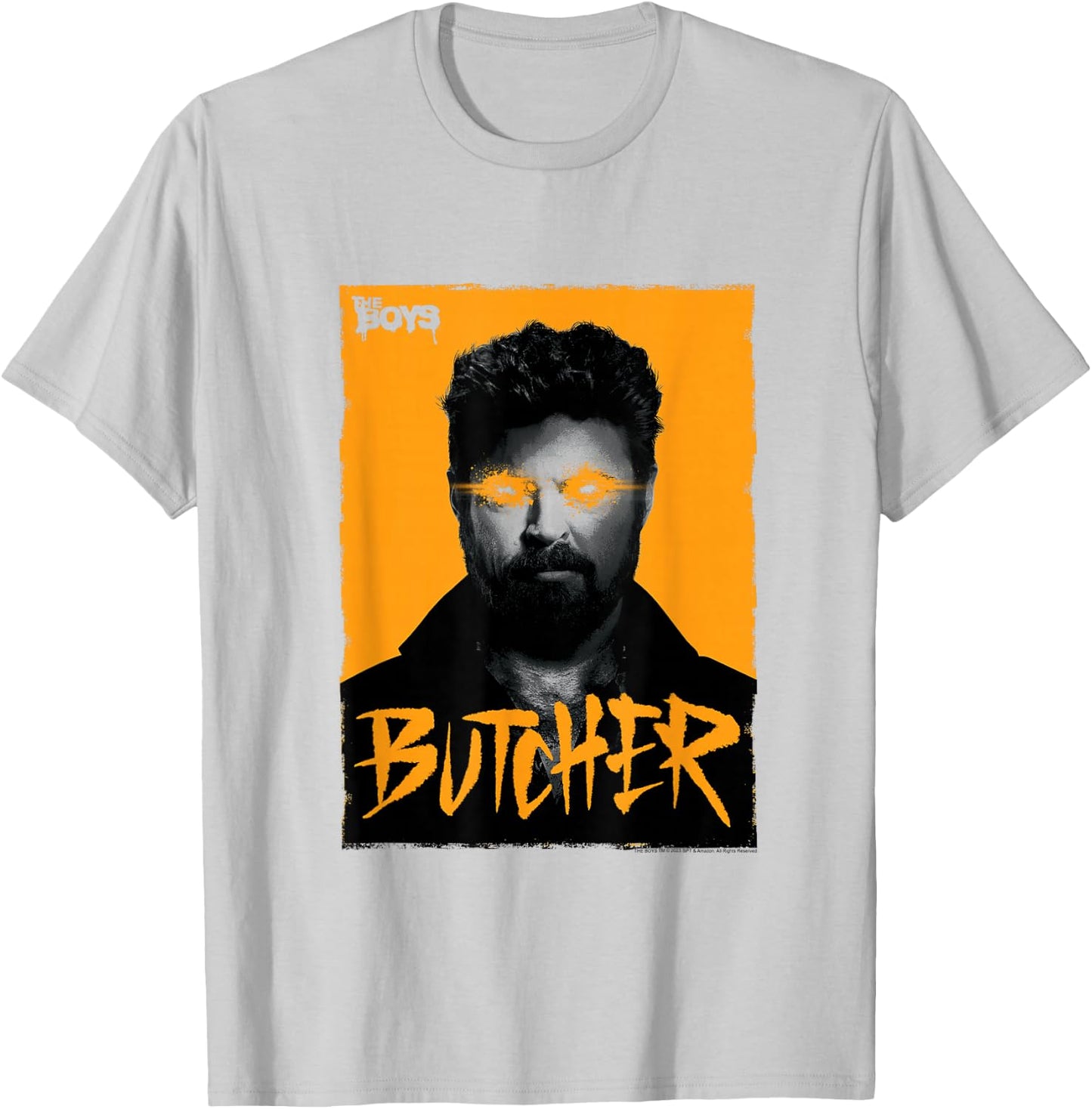 The Boys Butcher Laser Eyes Superhero TV Show T-Shirt - T-Shirt | Ash
