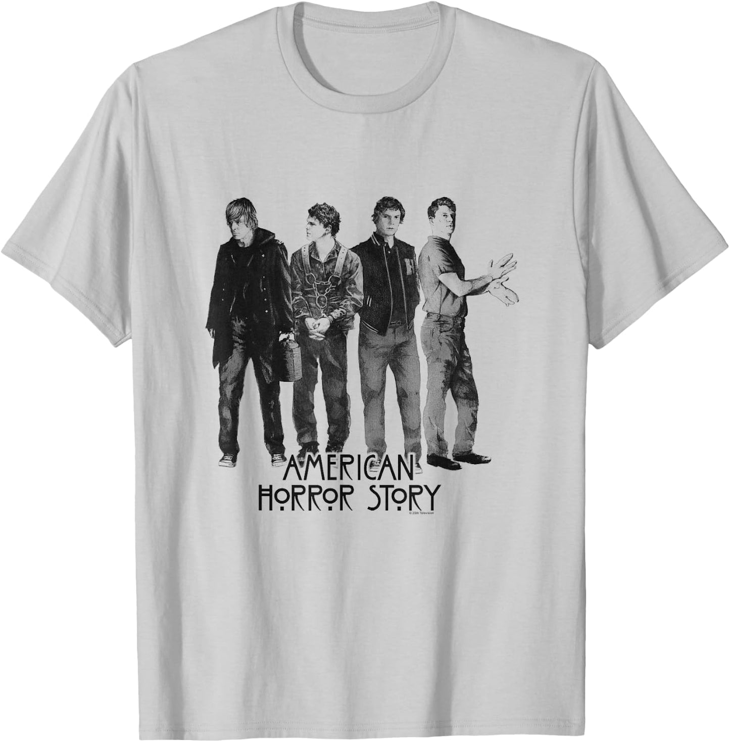 American Horror Story Evan Characters T-Shirt - T-Shirt | Ash
