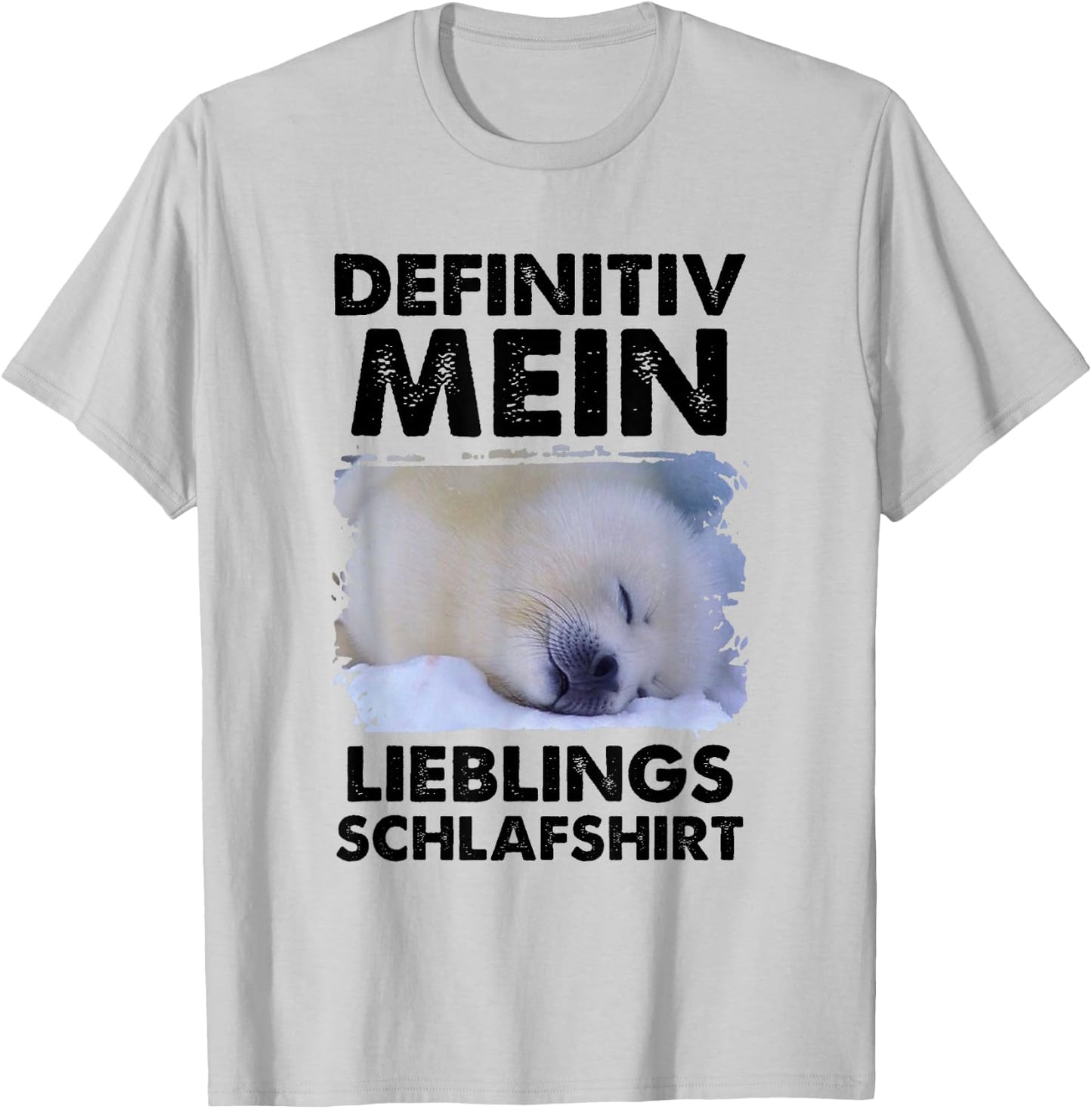 Definitiv mein lieblings weiße Robbe Saddle Seal T-Shirt - T-Shirt | Ash